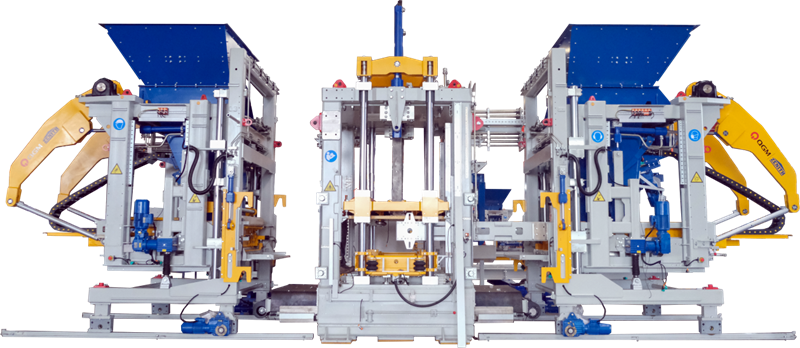 QGM ZN2000-2C Интелигентна машина за производство на тухли от хвост - превръща всеки хвост в 