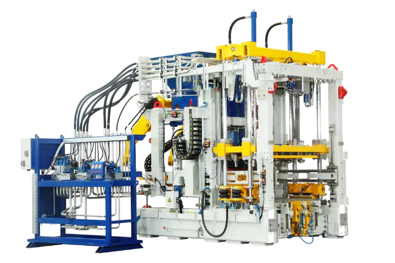 QGM ZN1200-2S Автоматична машина за тухли | Интелигентна машина за производство на бетонни блокове за рециклиране на твърди отпадъци